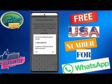 Get A USA Number For Free And Use It On WhatsApp And Social Media