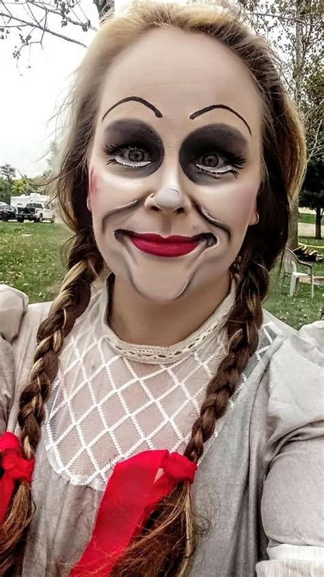 Annabelle Costume Makeup | Halloween makeup, Costume makeup, Annabelle ...