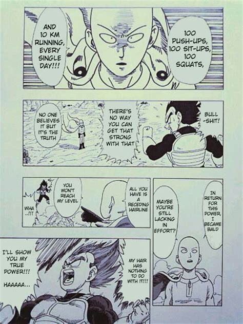 Saitama Vs Vegeta Spin Off Manga Read It Here Anime Amino