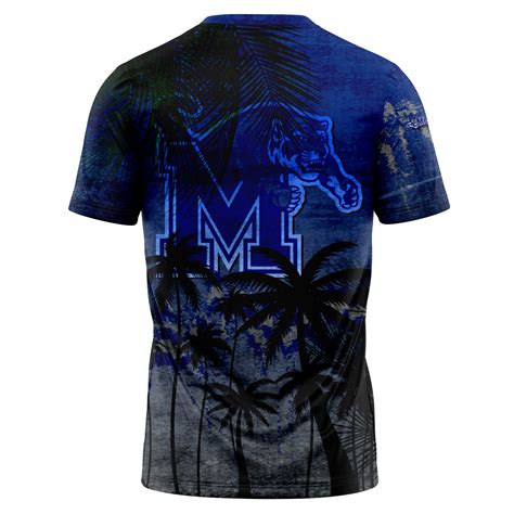 Buy Memphis Tigers T Shirt Coconut Tree Tropical Grunge Ncaa Meteew