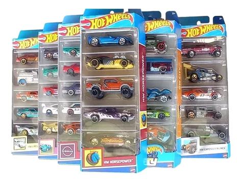 Pack Hot Wheels De 5 Autos Autitos Mattel A Eleccion Bestoy Cuotas sin interés