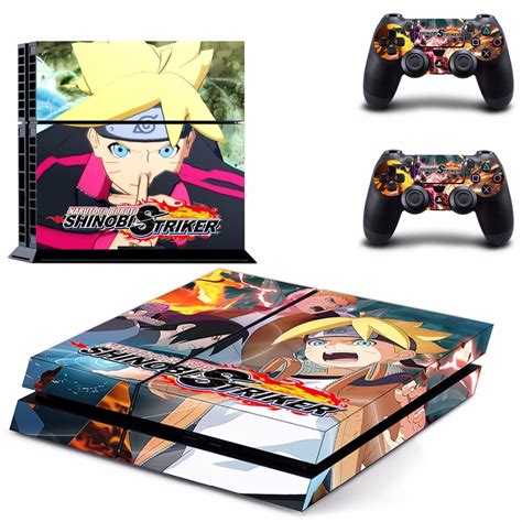 Anime Naruto And Boruto PS4 Skin Sticker ConsoleSkins Co