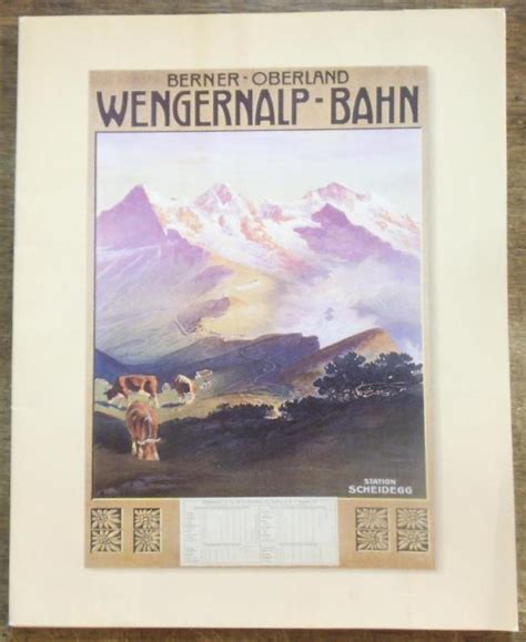 Berner Oberland Wengernalp Bahn Motive Wengernalpbahn Bei