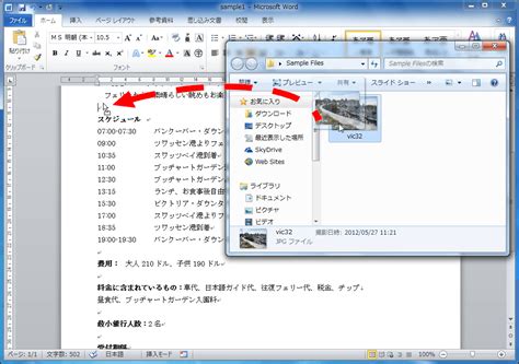 Word 2010：図を挿入するには