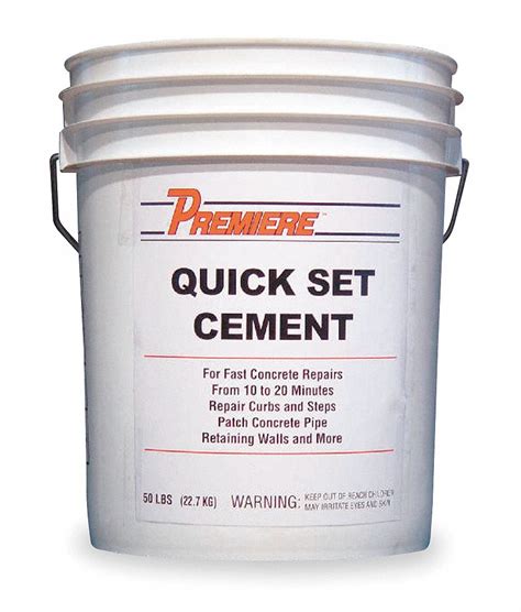 Quick Set Cement Repair Mix - Grainger