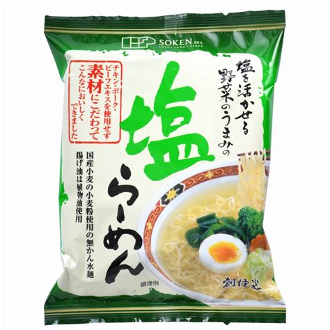 創健社 塩らーめん 102g 株式会社創健社 自然食品の企画・製造・卸売