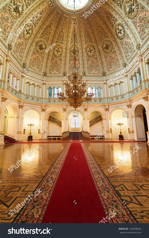 Moscow-Feb 22: An Interior View Of The Grand Kremlin Palace Is Shown On ...