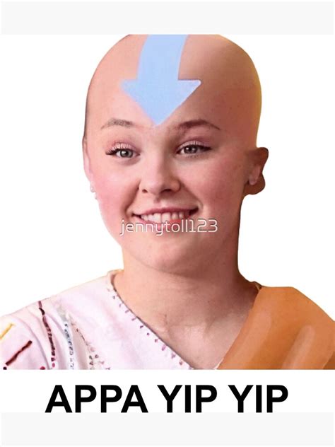 "Jojo Siwa Avatar the Last Airbender meme" Poster by jennytoll123 ...