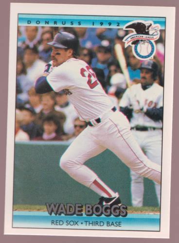 1992 Donruss 23 Wade Boggs AS Boston Red Sox HOF EBay