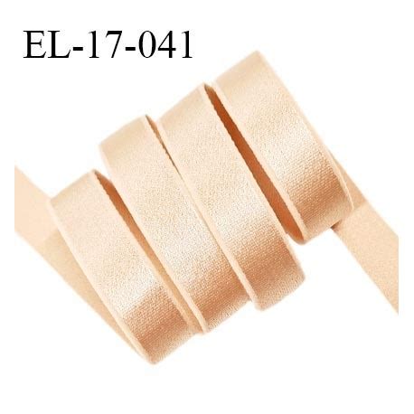 Elastique 16 Mm Lingerie Haut De Gamme Couleur Beige Dune Brillant