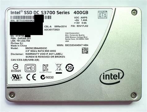 yahoo  sata ssd intel dc