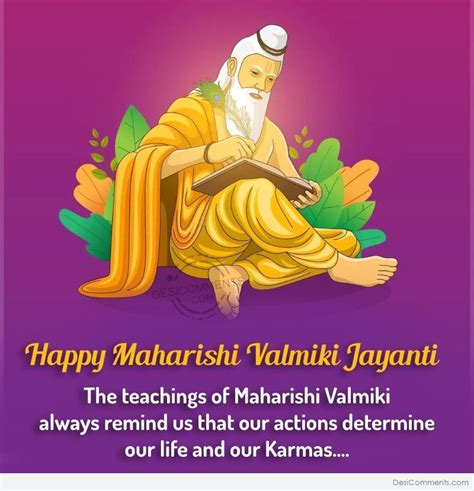 Happy Maharishi Valmiki Jayanti - Desi Comments