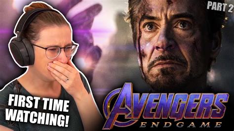 Tears Tears Tears First Time Watching Avengers Endgame Movie Reaction Video Part 22