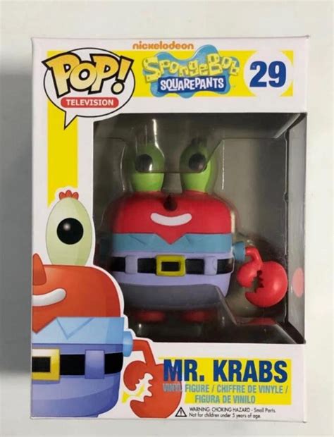 Spongebob Squarepants Mrkrabs 29 Funko Pop Vinyl Figure With Protector