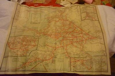 GWR Map in Original Packet | #238654629