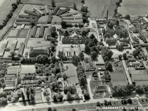 an aerial view of st mary's hospital in the early 1900's