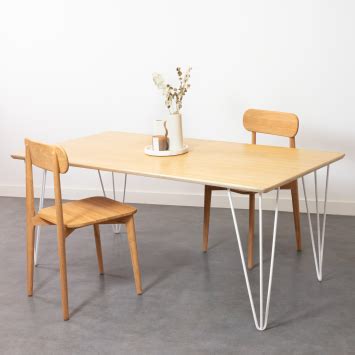 Pied de table trapèze design Acier H 71 cm Le Galant