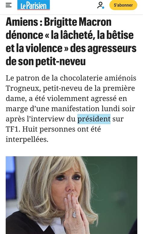 R Alit Actuelle On Twitter Amiens Le Neveu De Brigitte Macron A