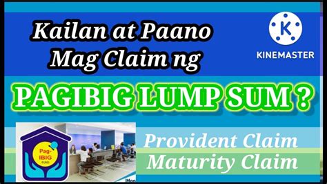 How Do I Claim My Pag Ibig Lump Sum 10 Years Templates Sample Printables