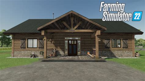 Ranch House Farming Simulator 2022 Fs 22 Ls 22 Placeable Building