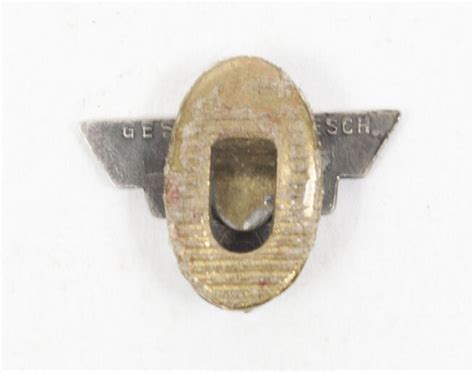 Reichsbund Der Deutschen Beamten Memberbadge Buttonhole Variation