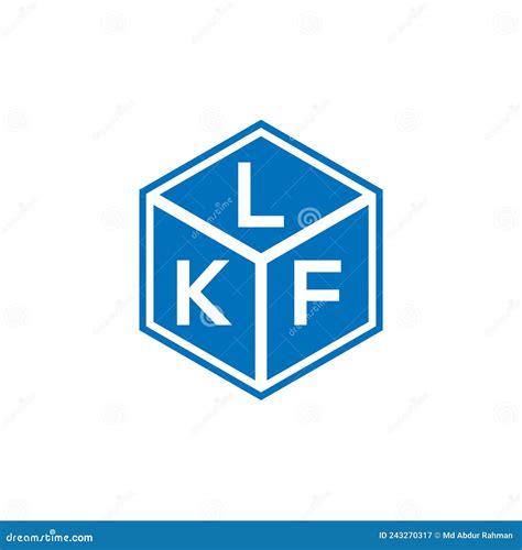 Lkf Letter Logo Design On Black Background Lkf Creative Initials