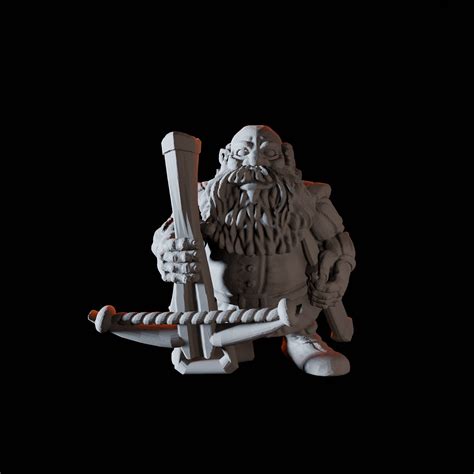 Fifteen Dwarf Crossbow Miniatures For Dandd Dungeons And Etsy Uk In