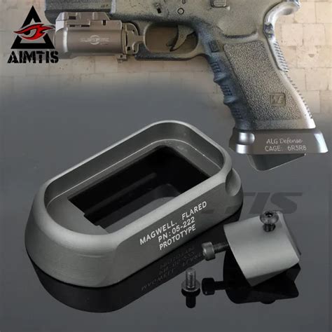 Aimtis Tactical Alg Defense Magwell For Pistol Airsoft Gen3 Glock 17