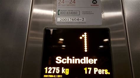 Talking Schindler Mrl Traction Elevator At Bologna B Go Panigale G