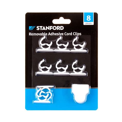 hooks cord clips removable pk dats