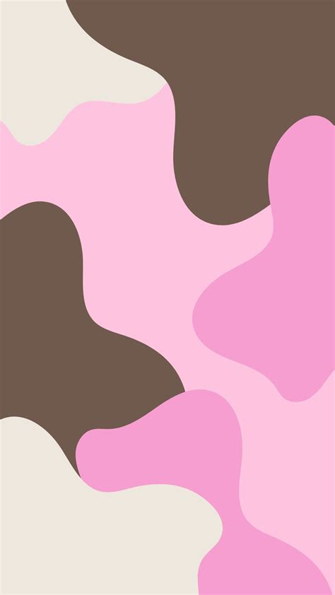 Pink and Brown Wallpaper ¤ | Pink wallpaper backgrounds, Retro ...