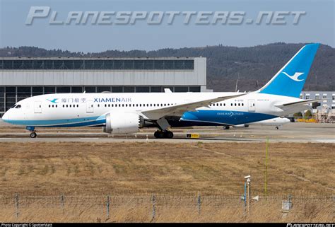 B 2762 Xiamen Airlines Boeing 787 8 Dreamliner Photo By SpotterMatt