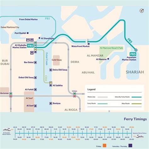 You Can Now Take A Ferry Between Dubai And Sharjah