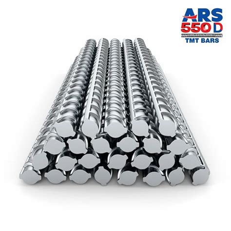 Round Mm Ars Steel Tmt Bars Fe D Single Piece Length At