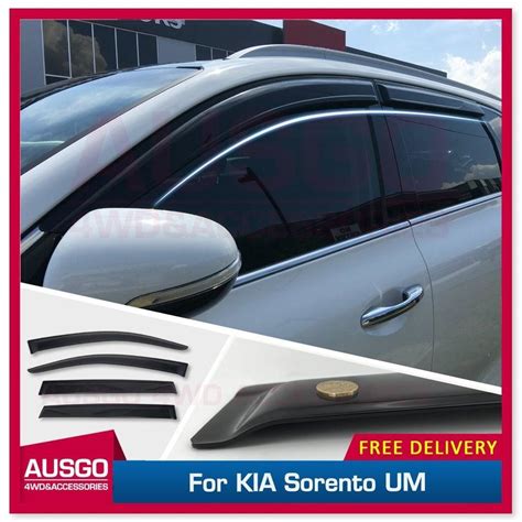 Luxury Weather Shields For KIA Sorento UM 2015 2020 BIG W