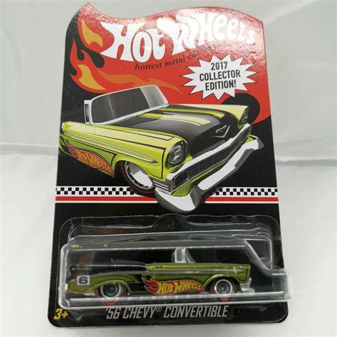 Hot Wheels Coche Chevy Convertible Edici N Coleccionable