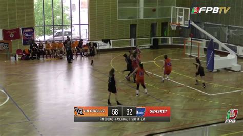 Fase Final Sub Feminino Cbq Basket Intention Youtube