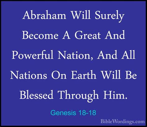 Genesis 18 - Holy Bible English - BibleWordings.com