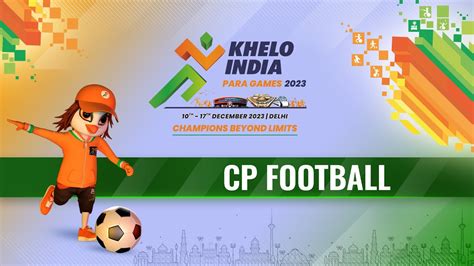 LIVE CP Football GOLD Medal Match Khelo India Para Games 2023