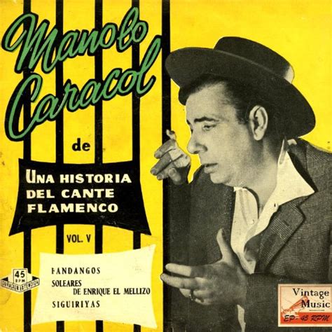 Vintage Flamenco Cante Nº52 EPs Collectors Historia Del Cante