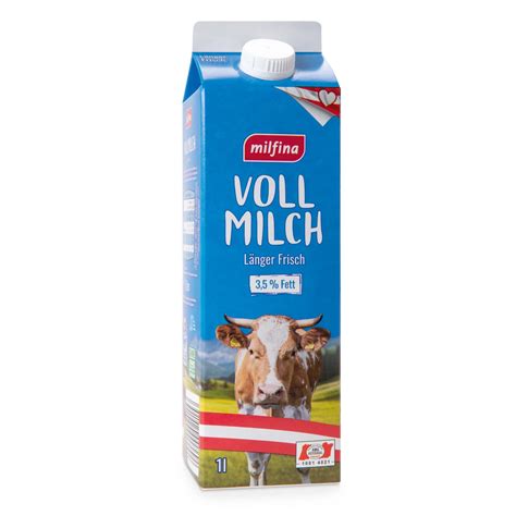 Milfina Länger Frisch Vollmilch Hofer