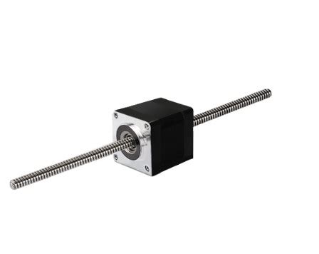 NEMA 8 20mm Series Hybrid Lead Screw Stepper Motor Non Captive Linear