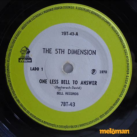 Vinil The 5th Dimension One Less Bell To Answer Feeling Alright 1