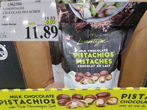 1362394 Lamontagne Chocolate Pistachios 500g 3 00 Instant Savings