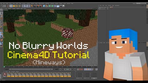 Fix Blurry Worlds - Cinema4D Tutorial - Mineways - YouTube