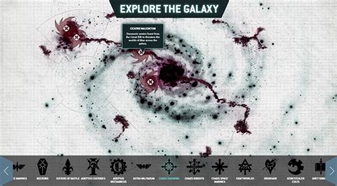 Warhammer 40k New Galactic Map Updated Bell Of Lost Souls