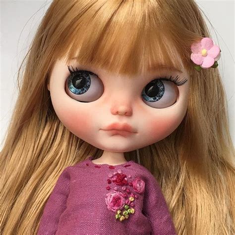 Blythelodella On Instagram “🌸maca🌸custom Blythein Adoption Blythe Blythedoll