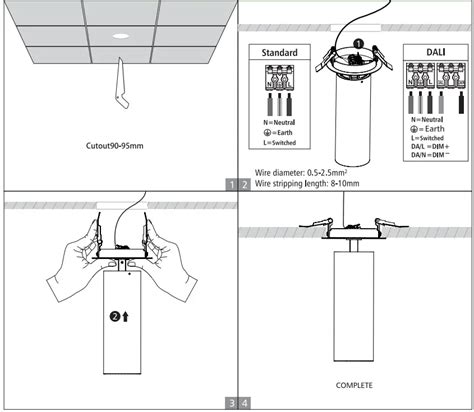 Greenlux Cusp Series Architectural Recessed Downlights User Manual