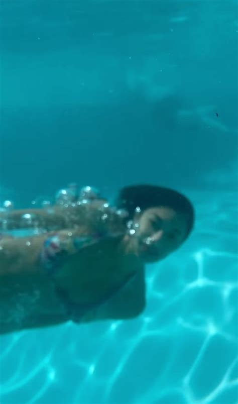 Nicole Scherzinger Branded Queen As Bikini Video Dive Delights Fans