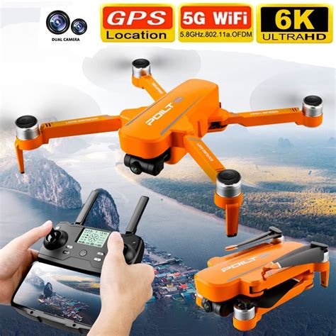 New X17 Drone 5g Wifi Gps Professional 6k Hd 2 Axis Gimbal Dual Camera Drones Brushless